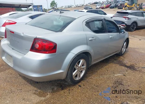 2012 Dodge Avenger Sxt из США, поврежденный, VIN 1C3CDZCB5CN182809